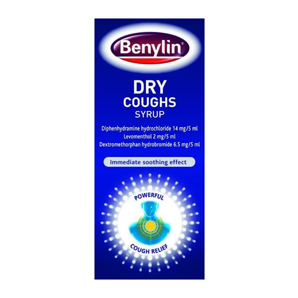 Benylin Dry Cough Syrup 125ml