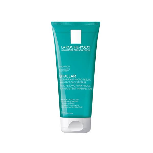 La Roche Posay Effaclar Micro-Peeling Purifying Gel Cleanser Face & Body 200ml