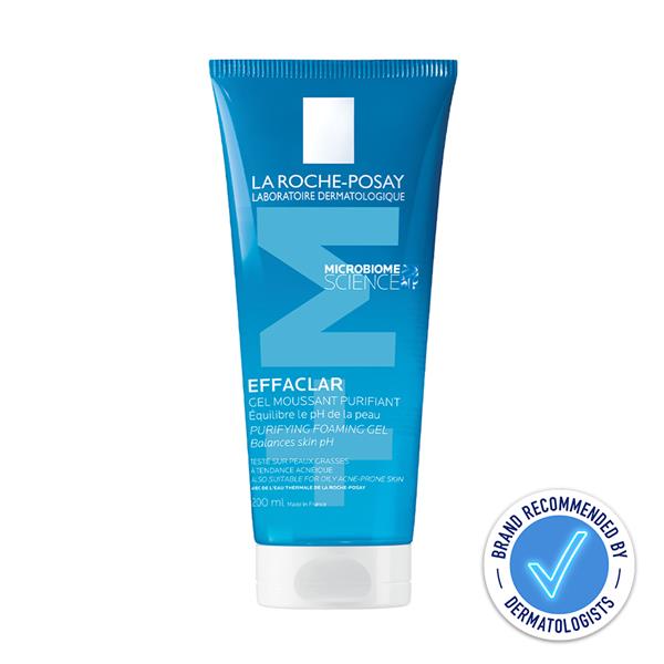 La Roche-Posay Effaclar Purifying Foaming Gel Cleanser for Oily, Blemish-Prone Skin 200ml