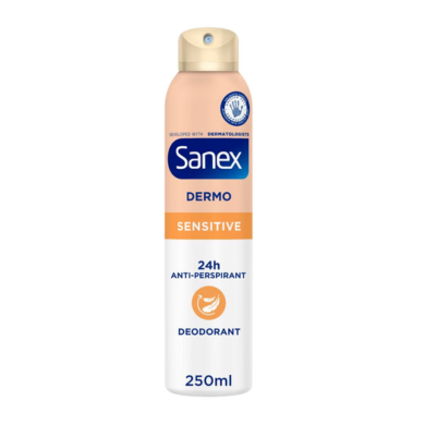 SANEX DEO SPRAY DERMO SENS 250ML X6