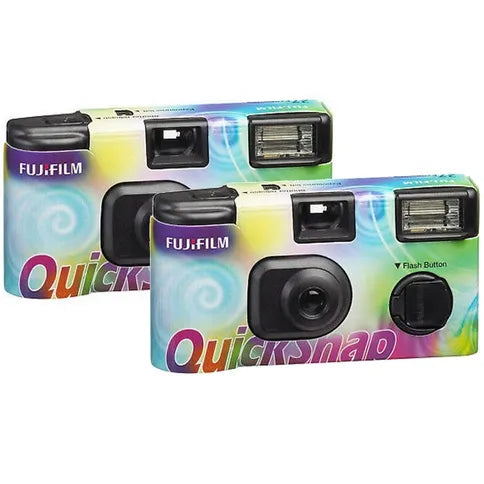 FUJIFILM QUICKSNAP DISPOSABLE CAMERA With Flash