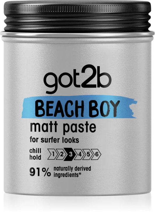 GOT2B BEACH MATT 100ML PASTE Black LId