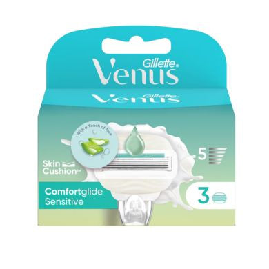 VENUS COMFORTGLIDE SENSITIVE BLADE 3'S