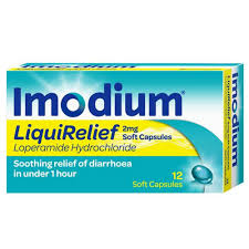 Imodium LiquiRelief - 12 Capsules