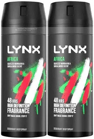 Lynx Antiperspirant Africa Twin Set