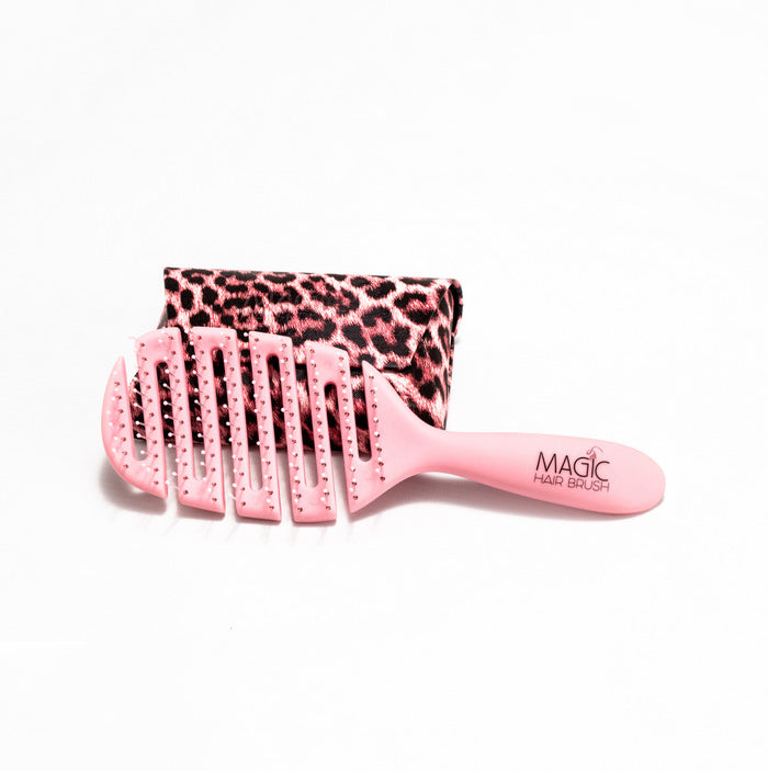 Magic Hair Brush Detangler – Pink Fashion