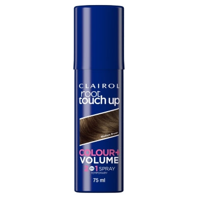 CLAIROL ROOT TOUCH UP MED BROWN 75MLX6