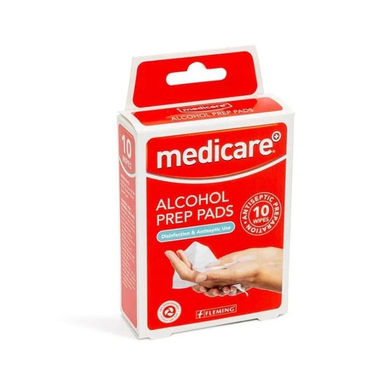 Medicare Alcohol Prep Pads 10 Pack