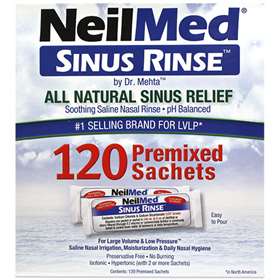 NEILMED SINUS RINSE REFILL KIT120PK