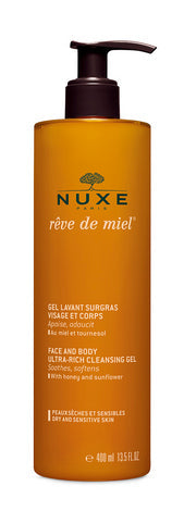 Nuxe Rêve de Miel Face & Body Ultra-Rich Cleansing Gel 400ml