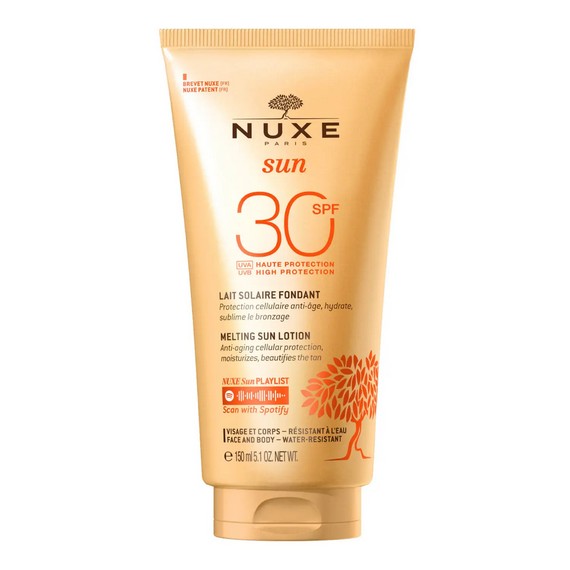 Nuxe Sun Melting Sun Lotion SPF30 Face & Body 150ml