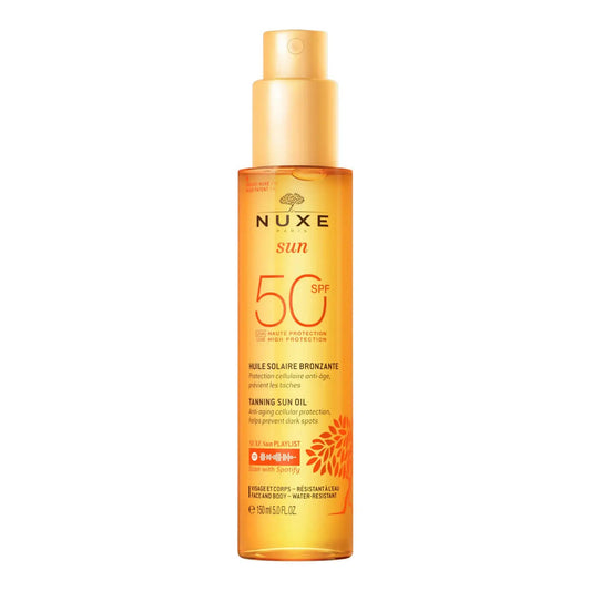 NUXE Sun Tanning Sun Oil SPF50 150ML