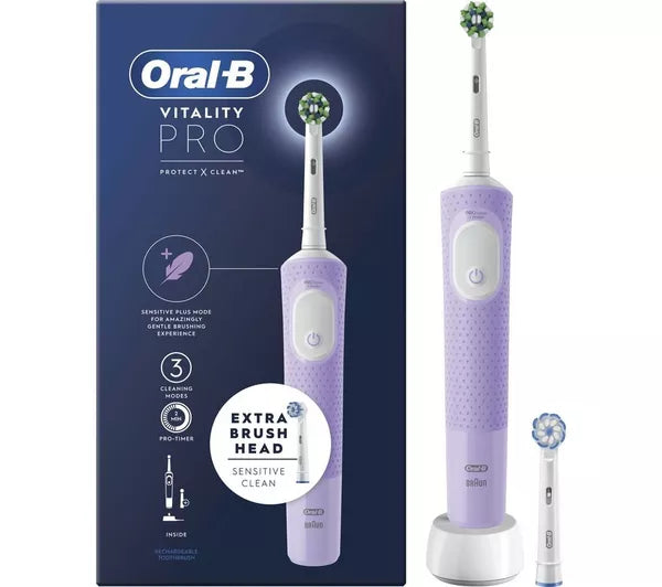 Oral B Vitality PRO Lilac Electric Toothbrush