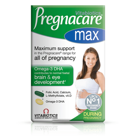 VITABIOTICS PREGNACARE MAX 84PK |Pregnancy vitamins|