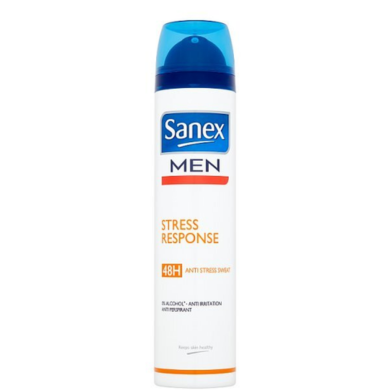 SANEX DEO SPRAY MEN STRESS RESP 250ML X6