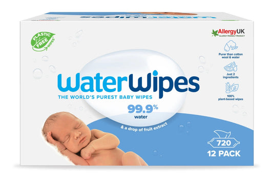 WaterWipes Original Baby Wipes Box (12 packs in a box)