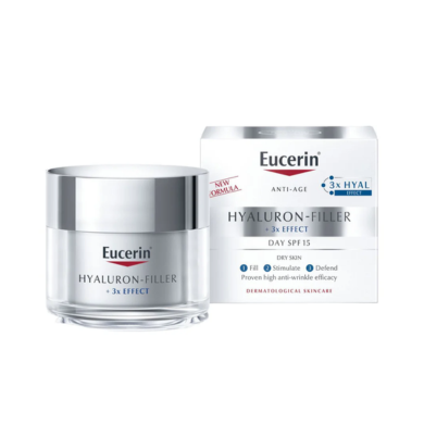 EUCERIN WRNKLE D/CRM SPF15 D/SKIN 50MLX3