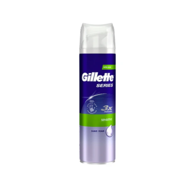 GILLETTE SERIES SENSITIVE FOAM 250MLX6