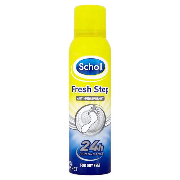 Scholl Fresh Step Antiperspirant Foot Spray   150ml