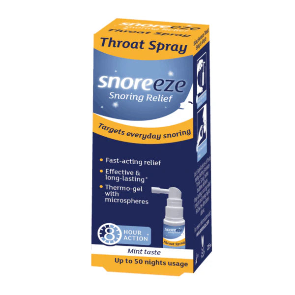 SNOREEZE SNOORING RELIEF THROAT SPRAY 23.5ML