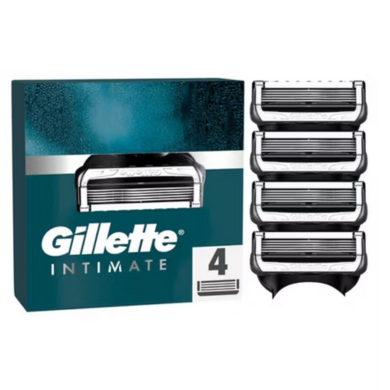 GILLETTE INTIMATE RAZOR BLADES 4CT