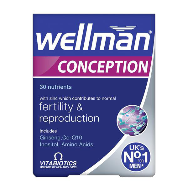 Vitabiotics Wellman  Conception 30pk