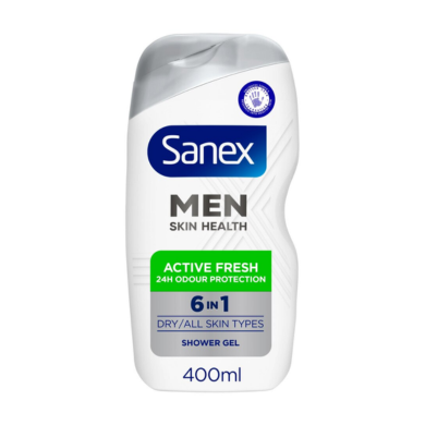 SANEX S/G MEN ACTIVE FRESH 400ML X6