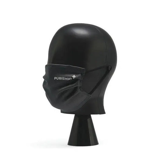 PURISMIO REUSABLE MASK BLACK 1PK