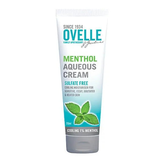 OVELLE COOLING MENTHOL AQUEOUS CREAM 250ML