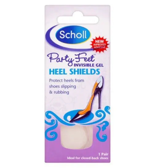 SCHOLL PARTY FEET GEL HEEL SHIELDS