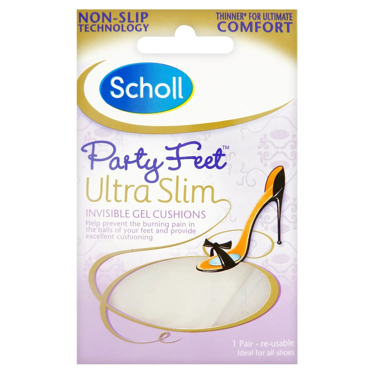 SCHOLL PARTY FEET ULTRA SLIM INSOLES