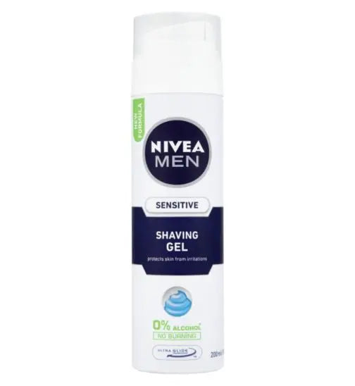 NIVEA MEN SENSITIVE SHAVING GEL 200ML