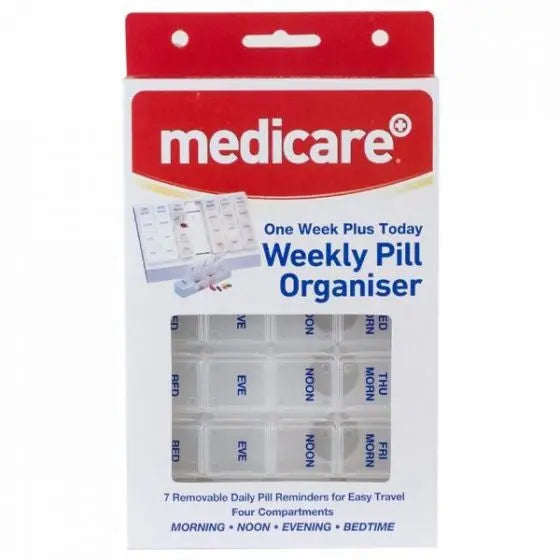 MEDICARE WEEKLY PILL ORGANISER Chemco Pharmacy