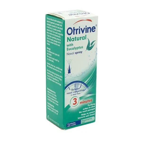 OTRIVINE NATURAL EUCALYPTUS NASAL SPRAY 20ML Chemco Pharmacy