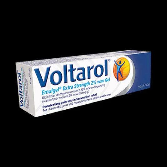 VOLTAROL 2% EXTRA STRENGTH GEL 50G Chemco Pharmacy