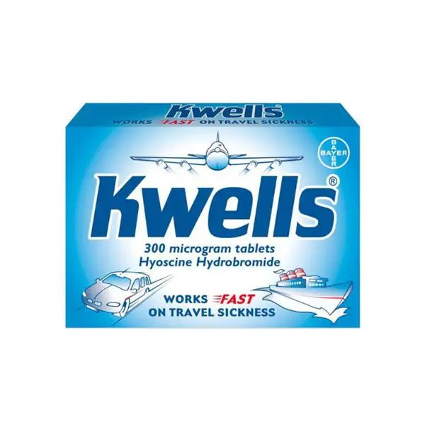 KWELLS 12PK TRAVEL SICKNESS TABS