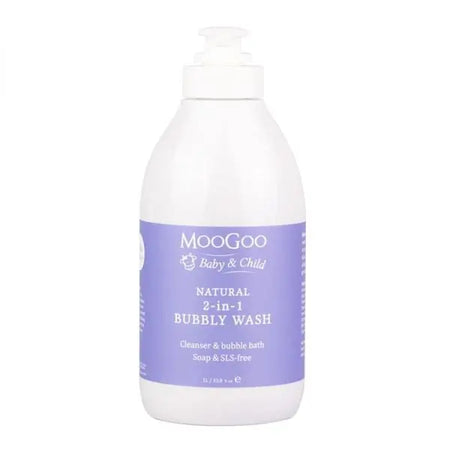 MOO GOO 2-IN-1 BUBBLY WASH