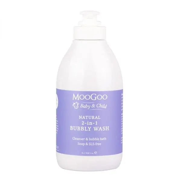 MOO GOO 2-IN-1 BUBBLY WASH