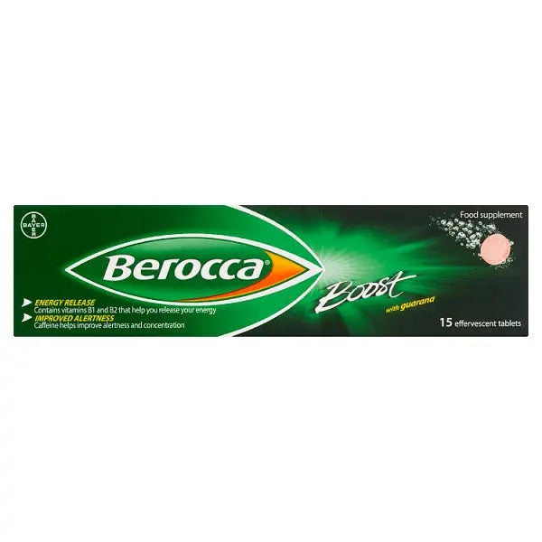 BEROCCA BOOST 15PK EFFERVESCENT