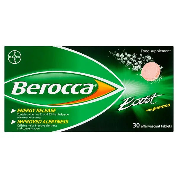 BEROCCA BOOST 30PK EFFERVESCENT