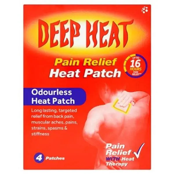 DEEP HEAT WELL PATCH 4PK