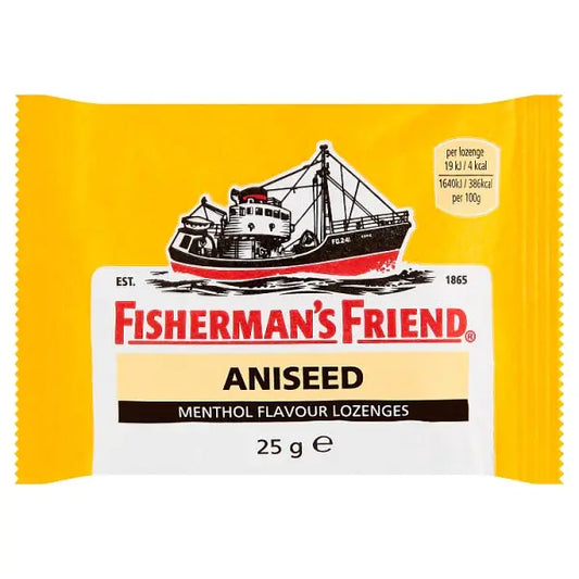 FISHERMANS FRIEND LOZENGES 25G ANISEED