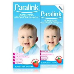 PARALINK PARACETAMOL ORAL SOLUTION 100ML