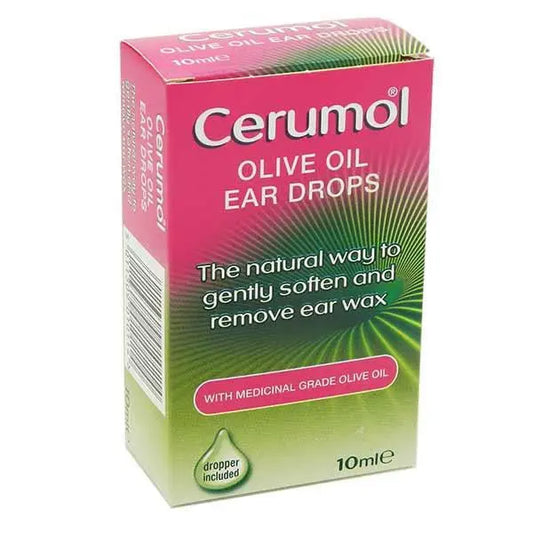 CERUMOL OLIVE OIL EAR DROPS 10ML