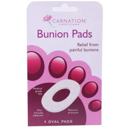 CARNATION BUNION PADS 4PK