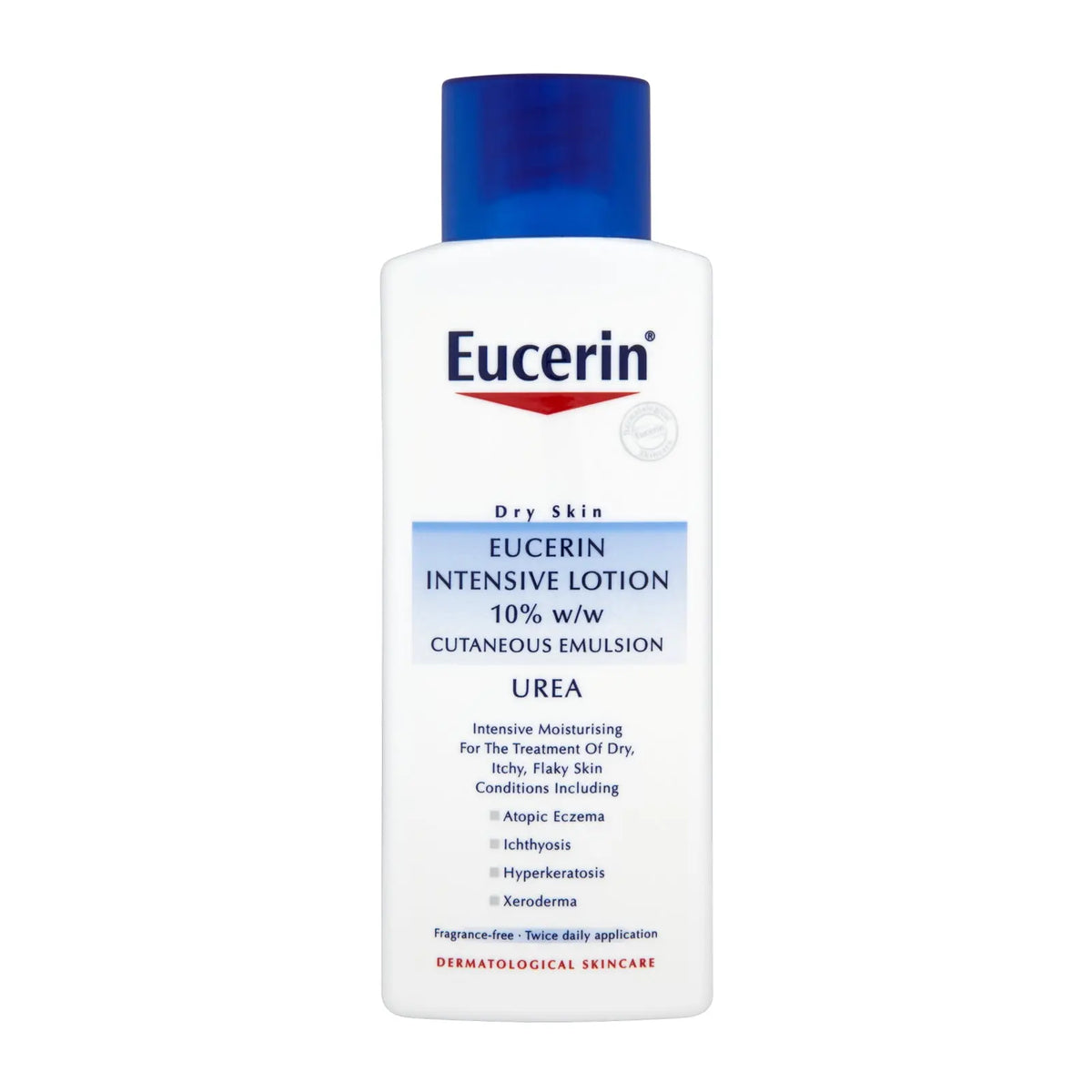 EUCERIN DRY SKIN INTENSIVE 10% W/W UREA TREATMENT LOTION 250ML