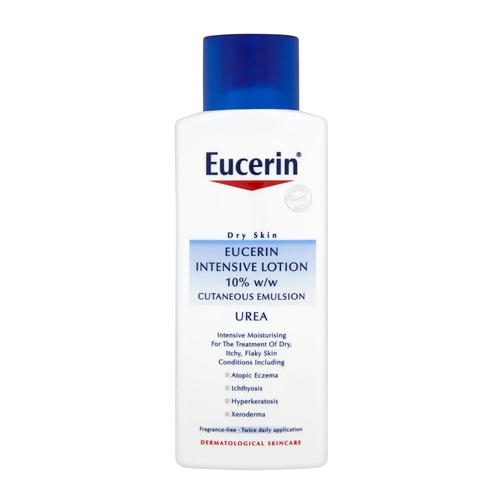 EUCERIN DRY SKIN INTENSIVE 10% W/W UREA TREATMENT LOTION 250ML