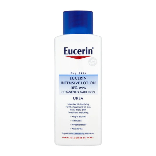 EUCERIN DRY SKIN INTENSIVE 10% W/W UREA TREATMENT LOTION 250ML