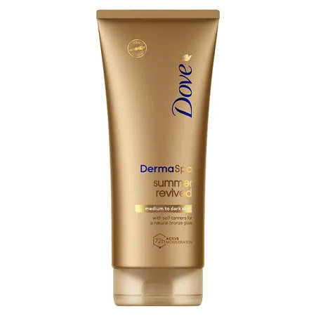 DOVE LOTION 200ML SUMMER REVIVE MEDIUM/DARK