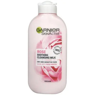 GARNIER ROSE SOOTHING CLEANSING MILK 200ML